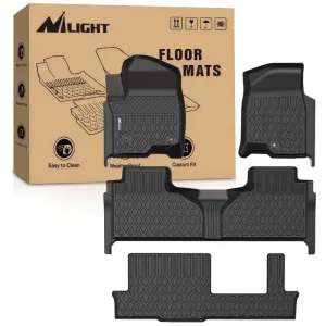 2021-2025 Chevrolet Tahoe/GMC Yukon/Cadillac Escalade 2nd Row Bench Seat TPE Floor Mats