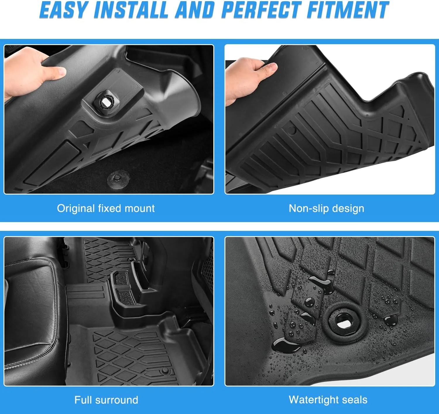 2022-2025 Acura MDX TPE Floor Mats