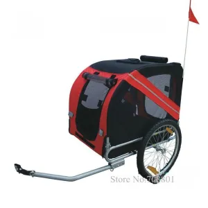 20inch Inflatable Wheel Pet Bicycle Trailer for Dogs