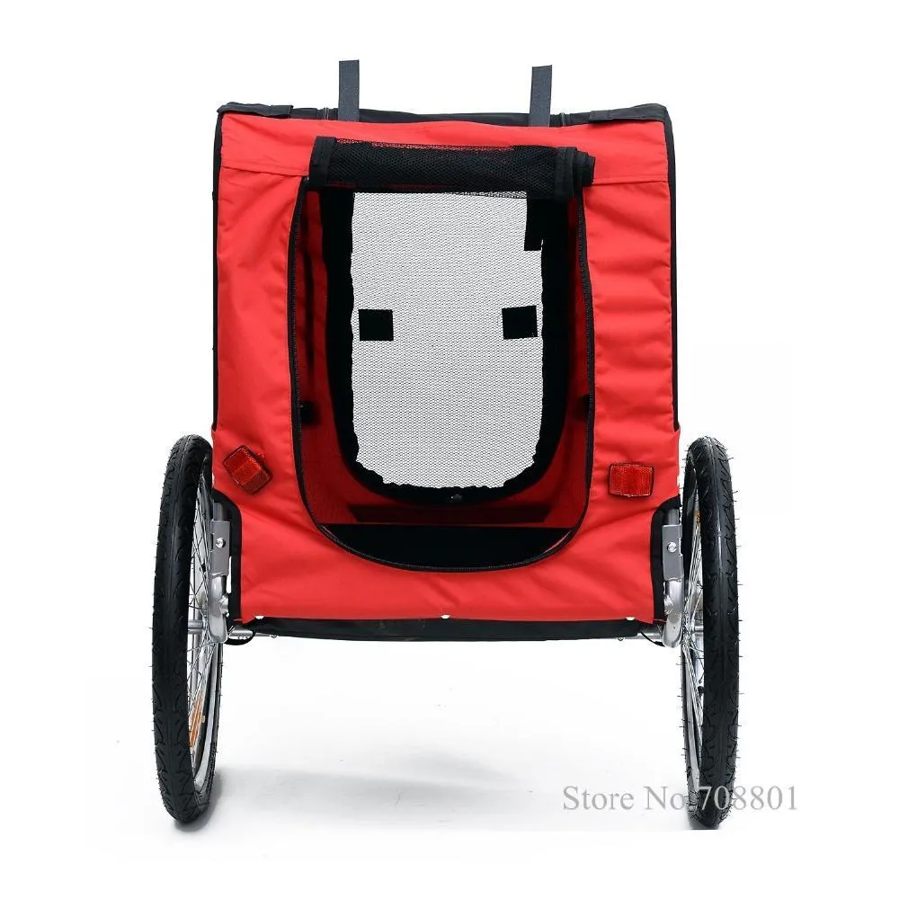 20inch Inflatable Wheel Pet Bicycle Trailer for Dogs