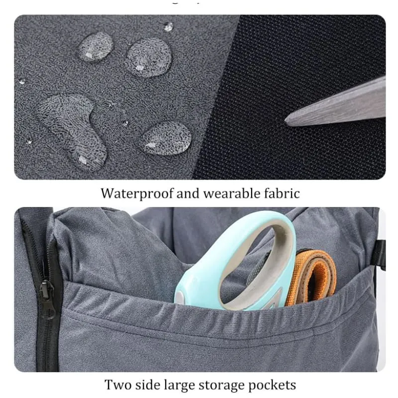 3-in-1 Waterproof Dog Car Booster Seat With Safety Belt
