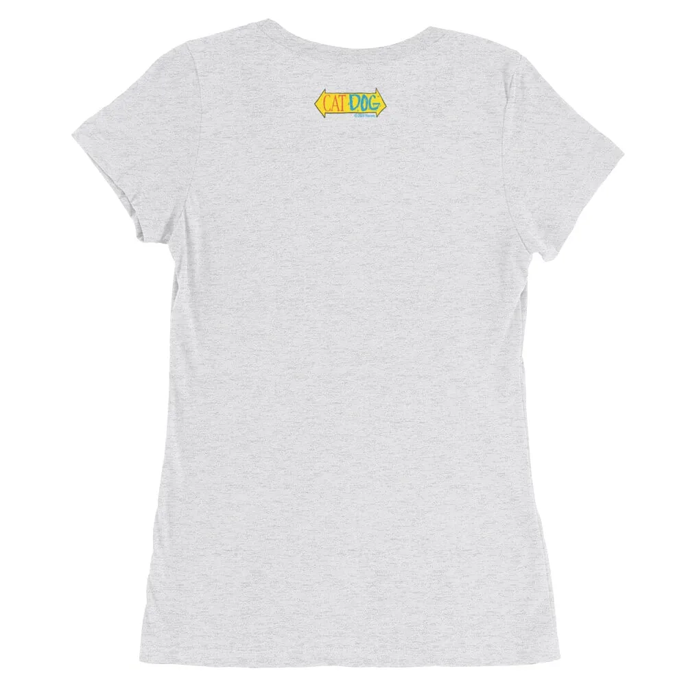CatDog Really Love You Cat Women's Short Sleeve T-Shirt