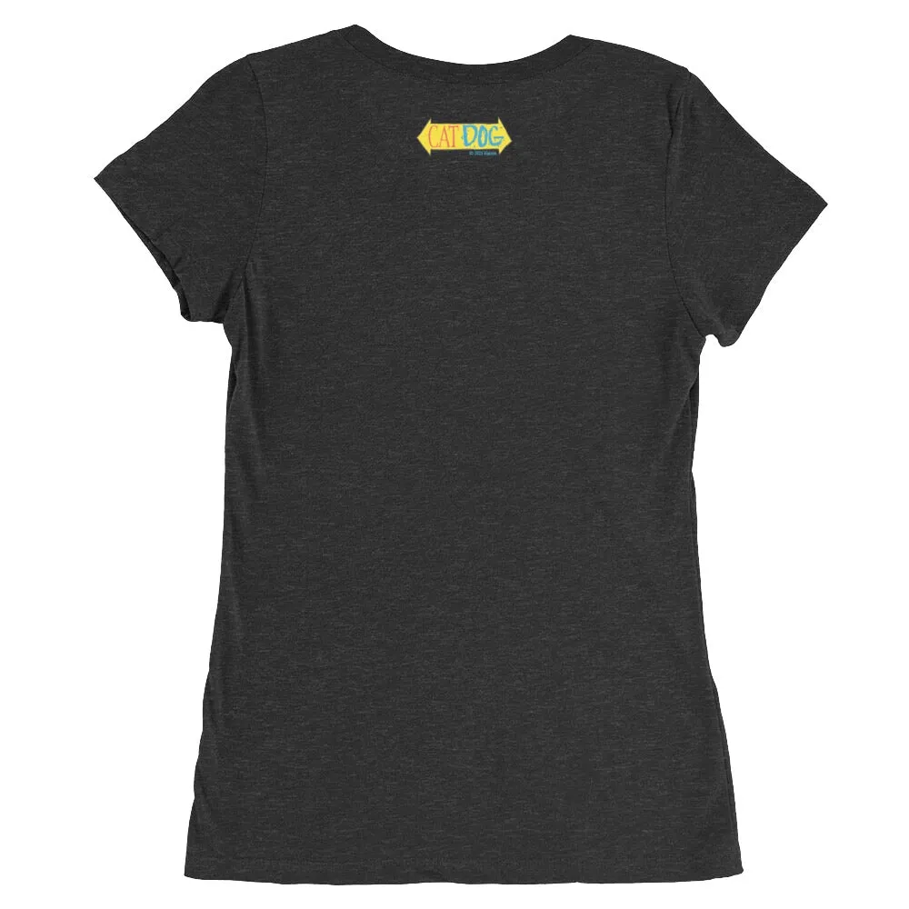 CatDog Really Love You Cat Women's Short Sleeve T-Shirt