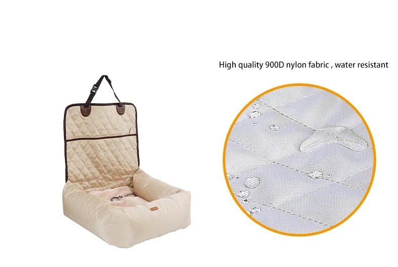 Dog Carrier Car Seat and Pet Bed