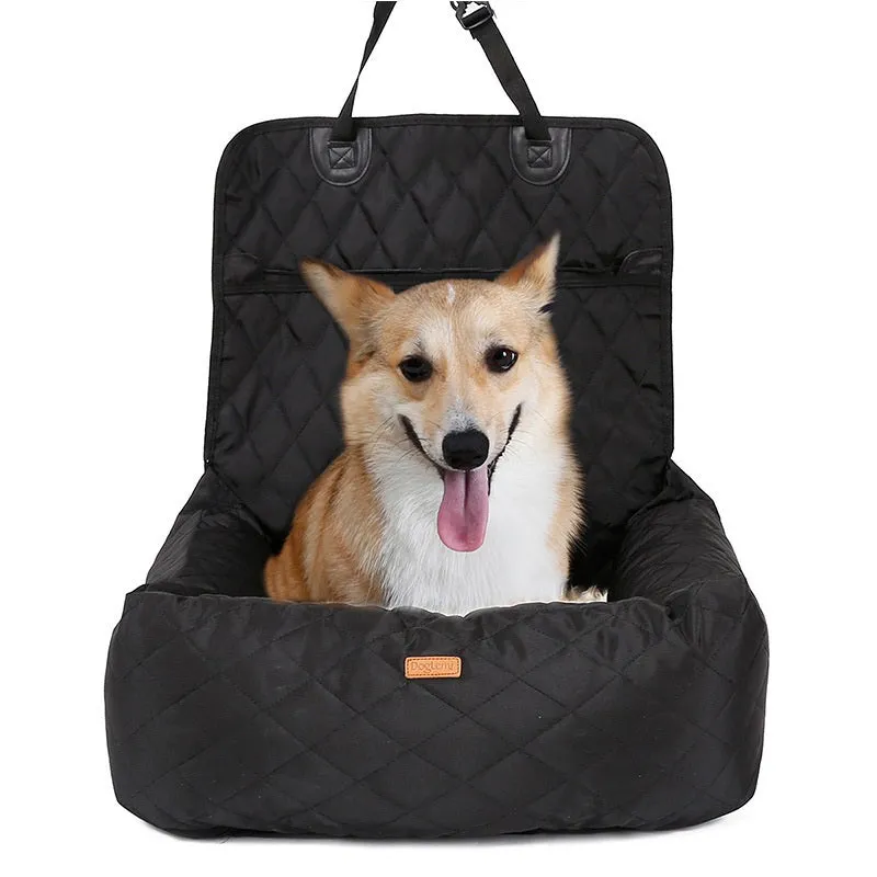 Dog Carrier Car Seat and Pet Bed