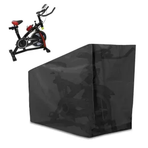 Exercise Bike Cover Static Bicycles Folding Protective Shield Dustproof Waterproof Spinning Bicycle Bike Covers for Home Cycling