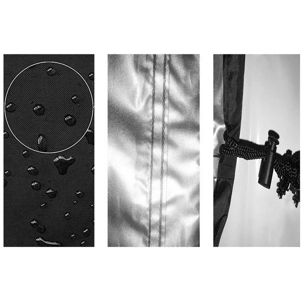 Exercise Bike Cover Static Bicycles Folding Protective Shield Dustproof Waterproof Spinning Bicycle Bike Covers for Home Cycling