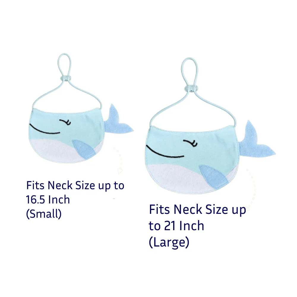 Fofos Cute Whale Bib for Dogs and Cats
