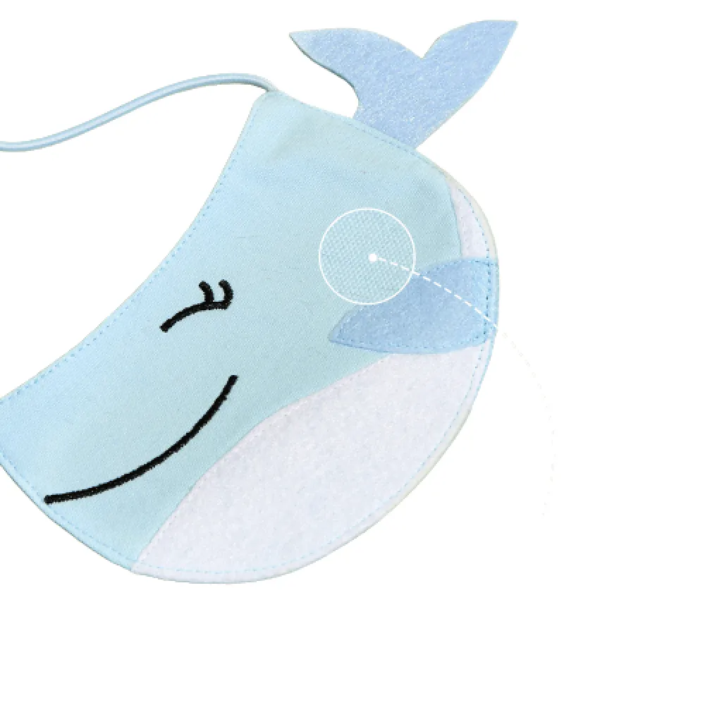 Fofos Cute Whale Bib for Dogs and Cats