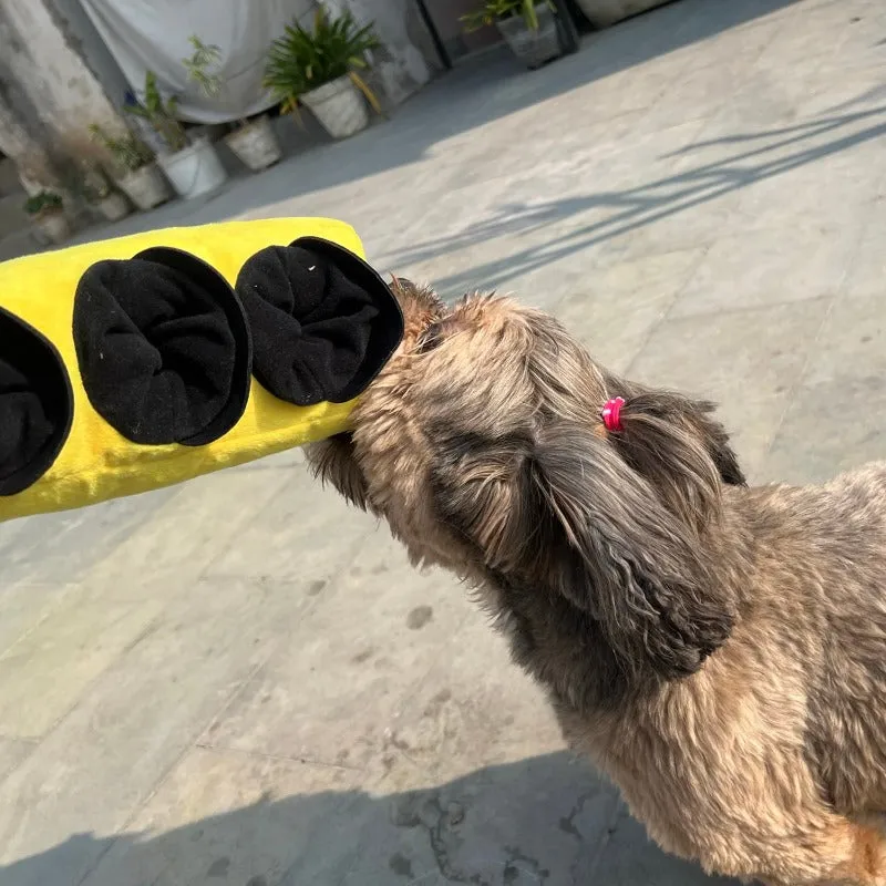 Goofy Tails 4 in 1 Traffic Light Plush Toy For Dogs | Crinkle Toys For Puppy | Rope Toys For Dogs