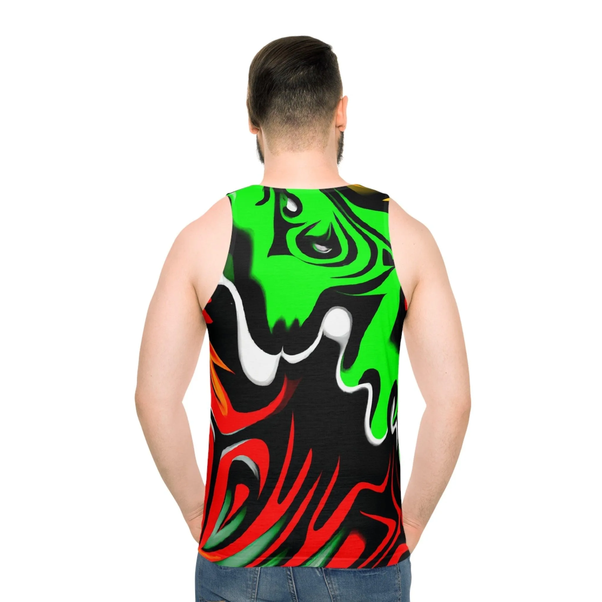 Hawaiian Lava Unisex Tank Top
