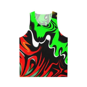 Hawaiian Lava Unisex Tank Top