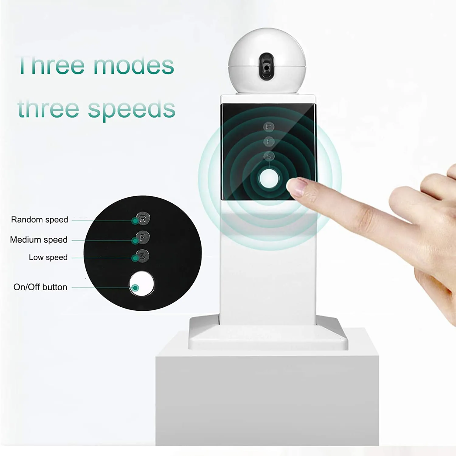 Interactive Laser Cat Toy - Automatic 360° Rotating Laser