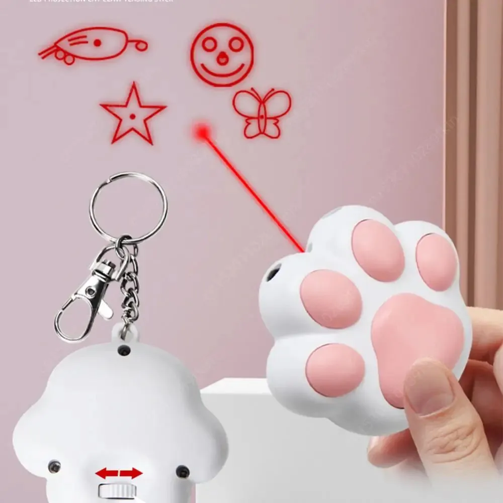 Interactive Laser Cat Toy with USB Charging and 5 Pattern Options