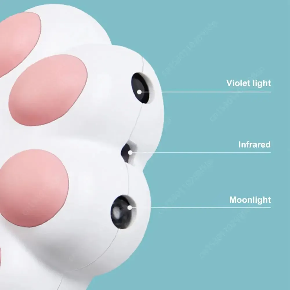 Interactive Laser Cat Toy with USB Charging and 5 Pattern Options