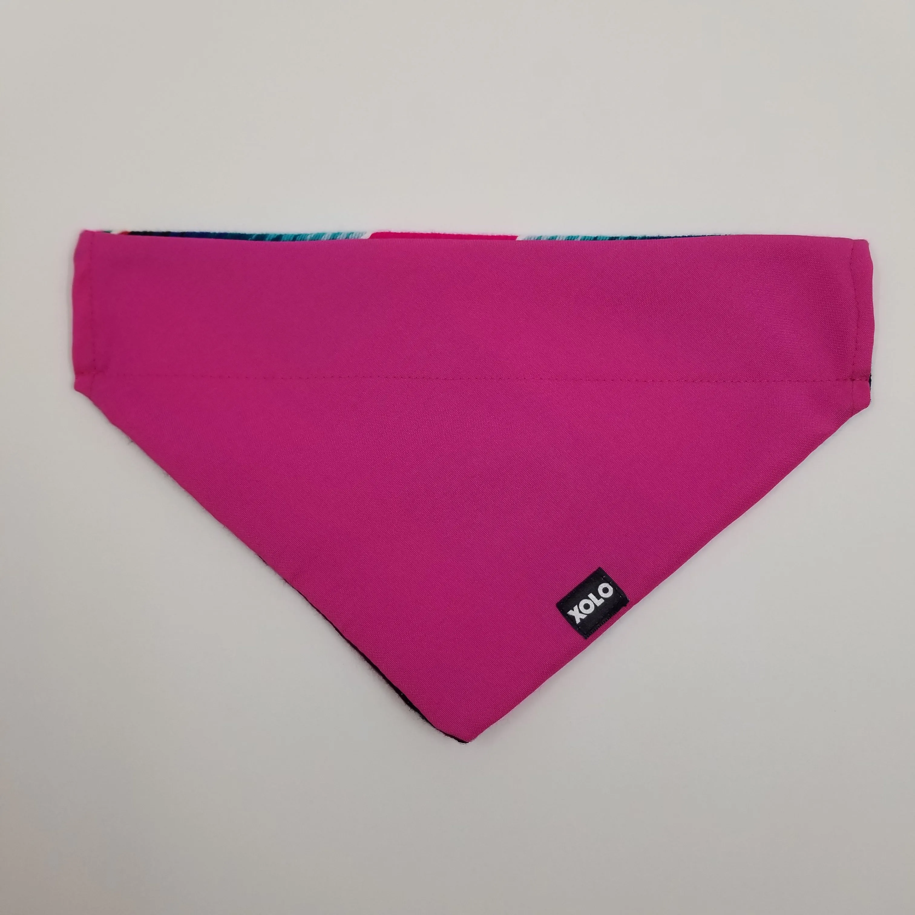 LARGE PINK SARAPE DOG BANDANA. 160