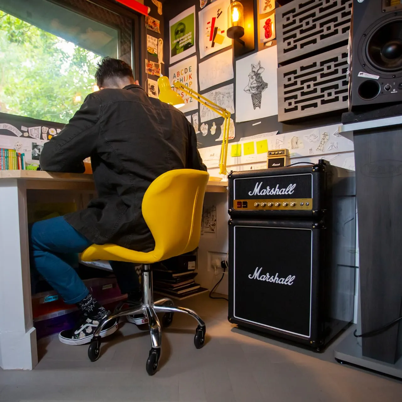 Marshall Refrigerator 92 Litre Black Edition 3.2 Marshall MF32BLKNA