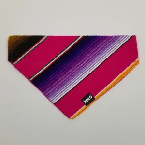 MEDIUM PINK SARAPE DOG BANDANA. 210