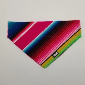 MEDIUM PINK SARAPE DOG BANDANA 212