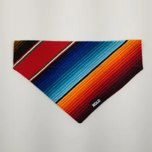 MEDIUM RED SARAPE DOG BANDANA 226