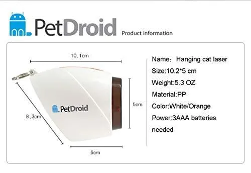 PetDroid Boltz Hanging Automatic Interactive Laser Cat Toy