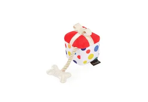 P.L.A.Y. MINI Party Time Plush Dog toys, Pawfect Present (mini sized)