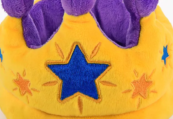 P.L.A.Y. Party Time Plush Dog toys, Canine Crown