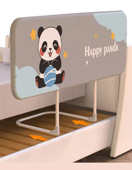 Portable Baby Bed Fence - Installation-Free & Foldable.