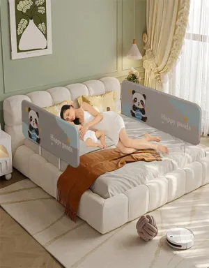 Portable Baby Bed Fence - Installation-Free & Foldable.