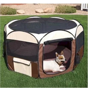 Portable Dog Pen - Ware Deluxe Pop Up Pet Pen