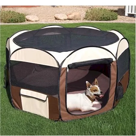 Portable Dog Pen - Ware Deluxe Pop Up Pet Pen