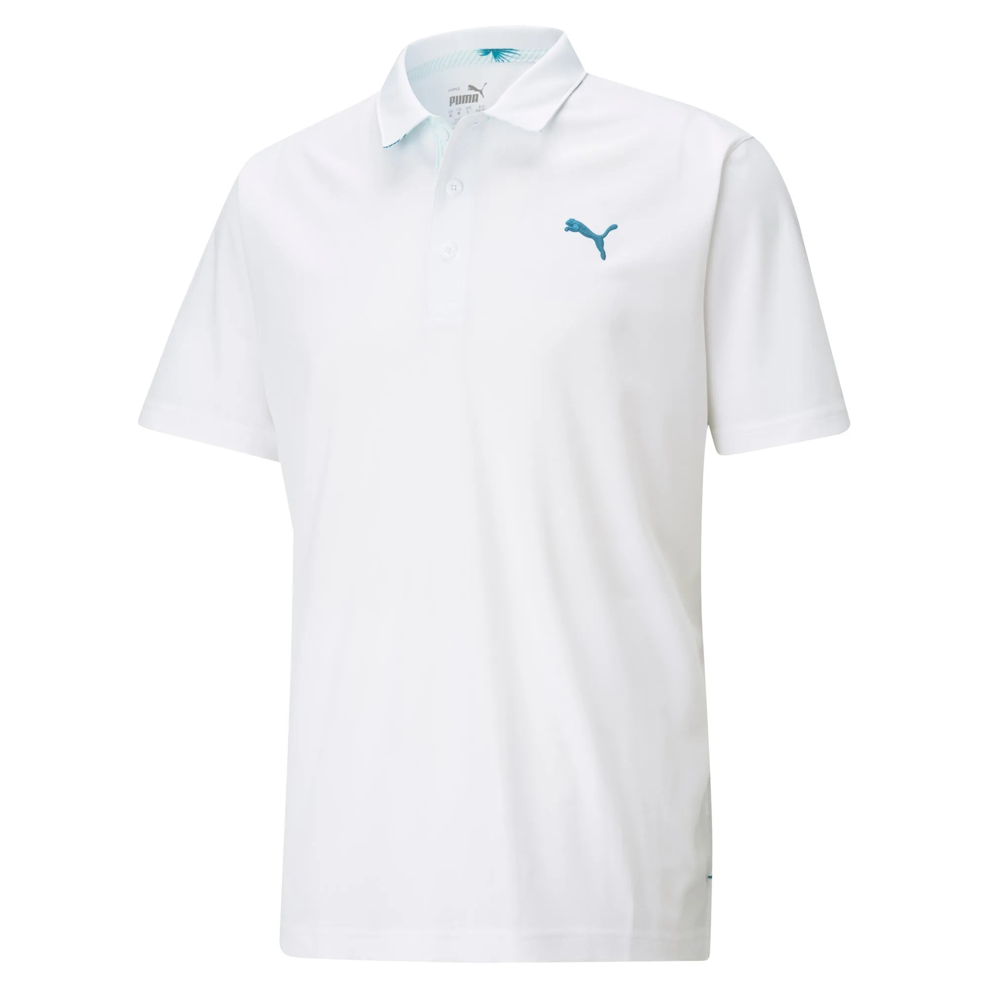 Puma Tech Pique Palmetto Mens Golf Polo