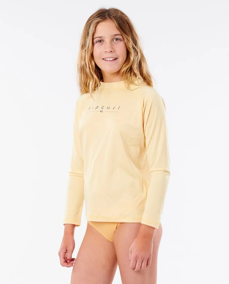 Ripcurl Girls Golden Rays Longsleeve Rashguard
