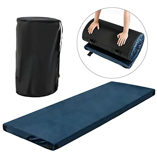 Safstar Memory Foam Camping Mattress, Roll Up Travel Mattress