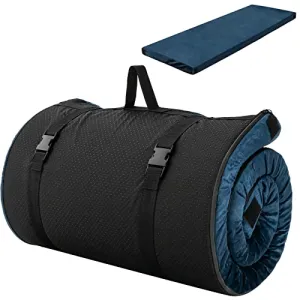 Safstar Memory Foam Camping Mattress, Roll Up Travel Mattress