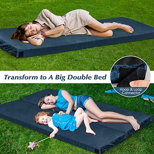 Safstar Memory Foam Camping Mattress, Roll Up Travel Mattress