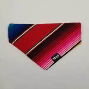 SMALL RED SARAPE DOG BANDANA 266
