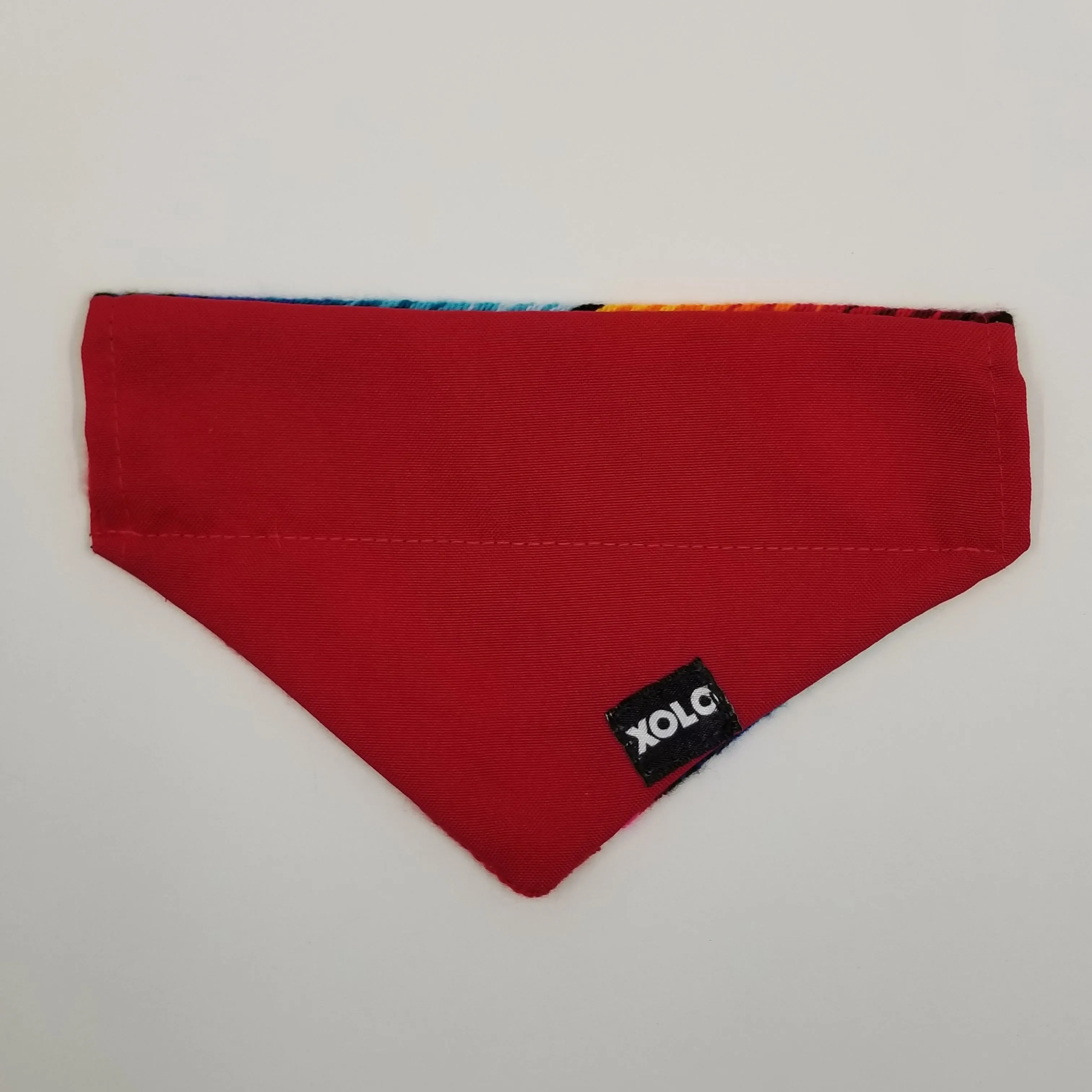 SMALL RED SARAPE DOG BANDANA 266
