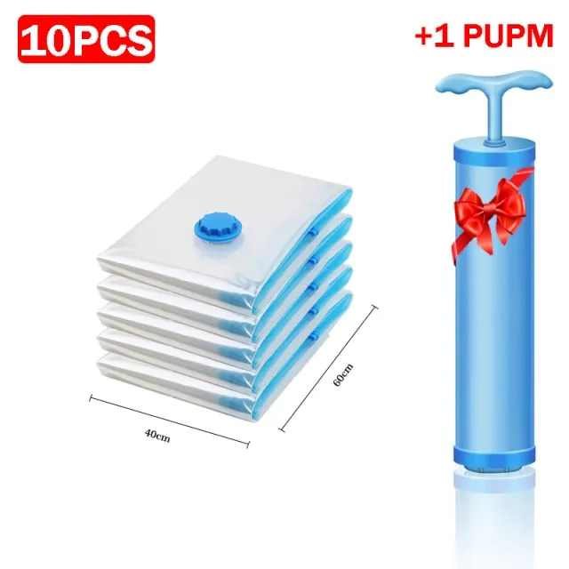 Vacuum Storage Bag Quilts Clothes Waterproof Compression Air Bag Foldable Dustproof and Moisture-Proof Household Storage Sack