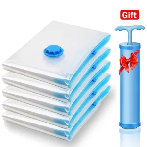 Vacuum Storage Bag Quilts Clothes Waterproof Compression Air Bag Foldable Dustproof and Moisture-Proof Household Storage Sack