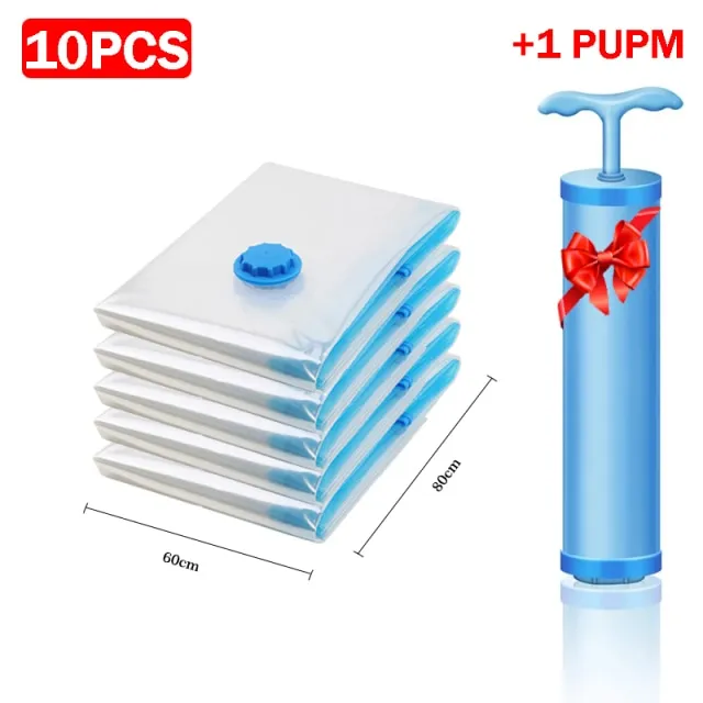 Vacuum Storage Bag Quilts Clothes Waterproof Compression Air Bag Foldable Dustproof and Moisture-Proof Household Storage Sack